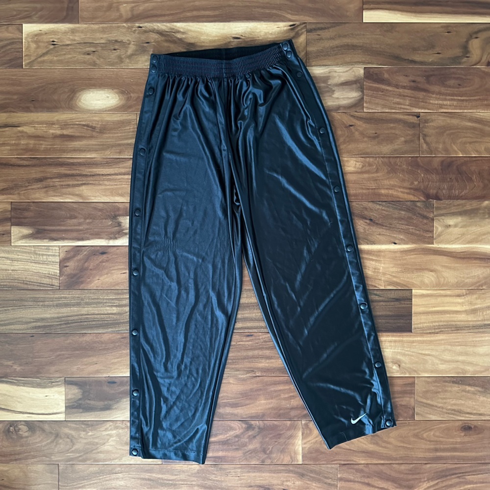 Nike Black Snap Pull Away Track Pants size XXL